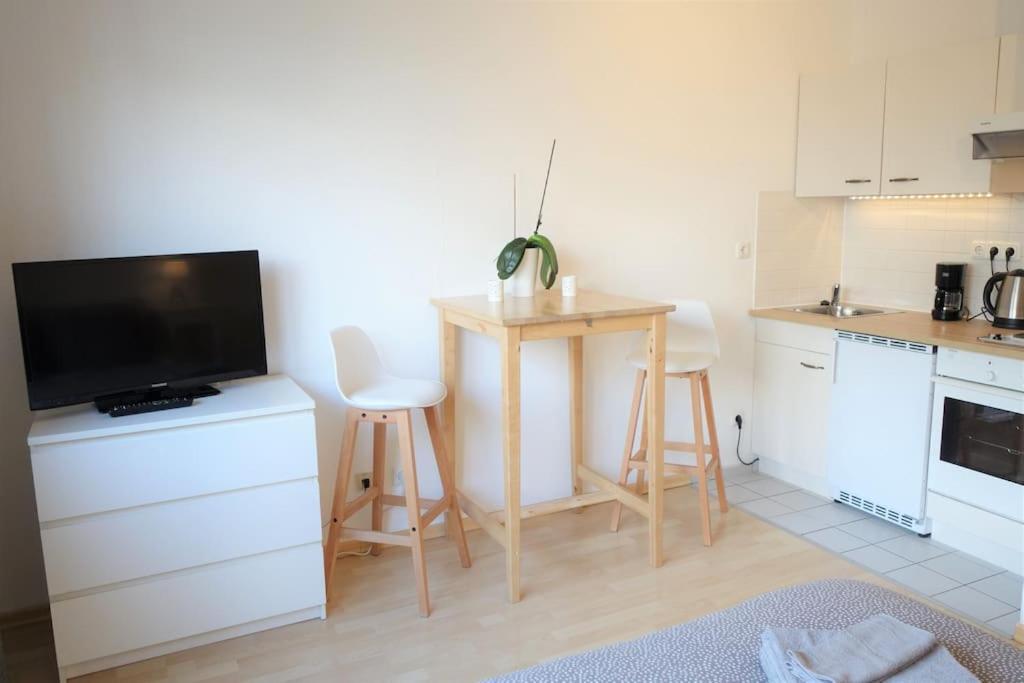 Studio In Dresden Neustadt Balcony And Parking Экстерьер фото